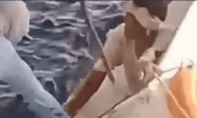 مشهد لا يصدق.. اختبأ بثلاجة وسط البحر 11 يوماً وانتشل حياً