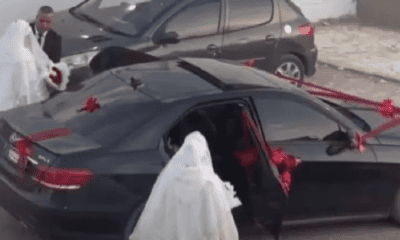 مفاجأة مدوية حول عريس الجزائر الذي تزوج 2 بعرس واحد
