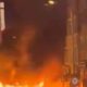 حريق سيارة في منطقة الفاتح في إسطنبول لأسباب مجهولة
