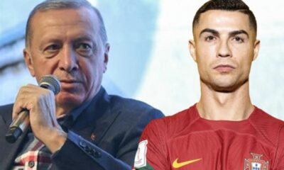 الرئيس أردوغان بدافع عن كريستيانو رونالدو ويكشف عن ناديه الجديد