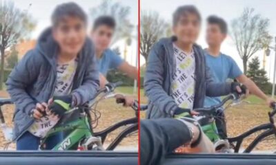 شاهد ماذا طلب اطفال أتراك من مواطن عراقي كان في سيارته الفاخرة