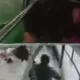 شاهد.. لحظات مرعبة لركاب سقطت بهم الحافلة في بحيرة بتركيا