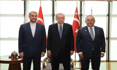 تناولت الملف السوري.. عبد اللهيان يجري مباحثات مع أردوغان وتشاووش أوغلو