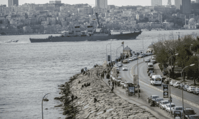 عطل بسفينة يتسبب في تعليق الملاحة في مضيق البوسفور بتركيا