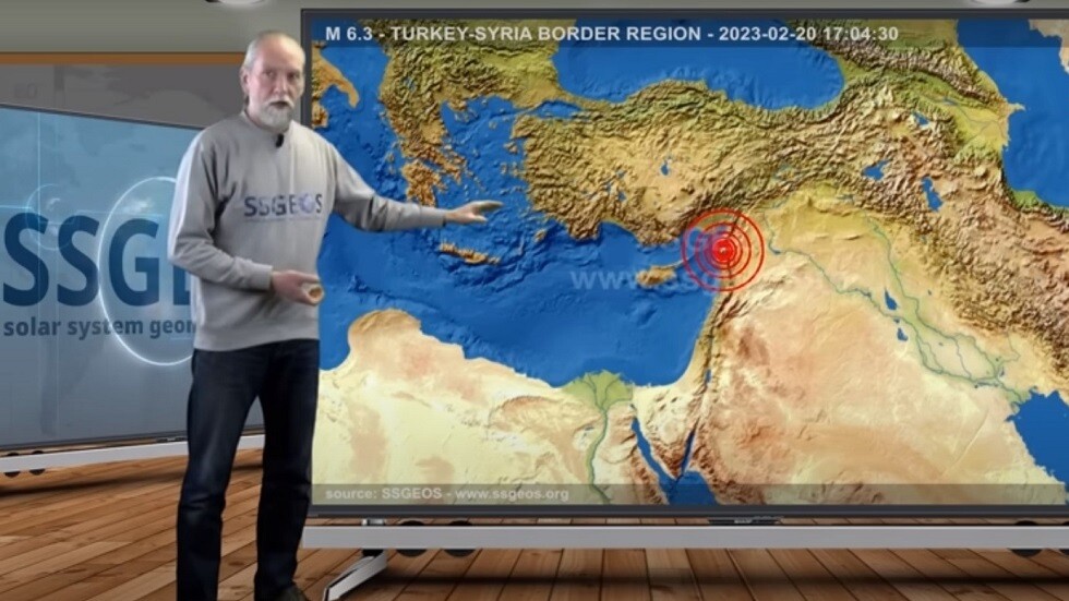 تركيا اليوم بعد تنبؤاته السابقة.. عالم الزلازل الهولندي يثير الرعب مجددا ويكشف عن خطر محدق (فيديو + خريطة) عالم الزلازل الهولندي فرانك هوغربيتس