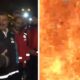 وزير الصحة التركي ينجو بأعجوبة من حريق وقع في منطقة الزلزال (فيديو)