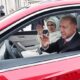 "السيارة لي"..أردوغان يقود أول سيارة "توغ" محلية وسط حوار طريف مع زوجته "شاهد"