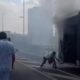 لحظات مخيفة في المتروباص بإسطنبول.. (فيديو)
