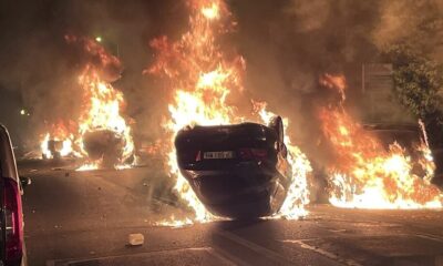 النيران تلتهم أكثر من 1300 سيارة و 234 مبنى الليلة الماضية في فرنسا