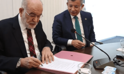 داود أوغلو يشكل تحالفاً مع حزب السعادة في البرلمان