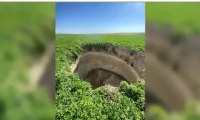 هلع وذعر يصيب سكان ولاية قونية بعد ظهور حفرة عميقة غامضة في الأرض