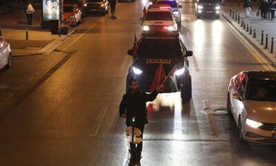 مسيرة حاشدة للمركبات والدراجات النارية في إسطنبول دعما لغزة (شاهد)