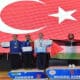 نجم تركيا في الكونغ فو يهدي لقبه الأوروبي للشعب الفلسطيني