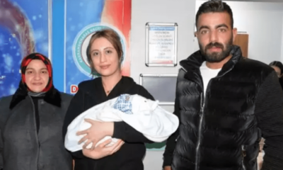 محمود طفل سوري يفتتح 2024 بأول ولادة في تركيا (فيديو)