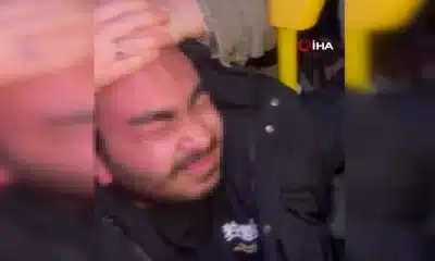 شاب أجنبي يتحرش بفتاة داخل حافلة باسطنبول (فيديو)