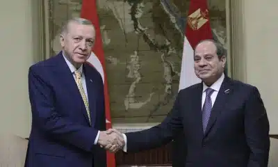 السيسي يعلن اعتزامه زيارة تركيا في أبريل المقبل تلبية لدعوة أردوغان... فيديو