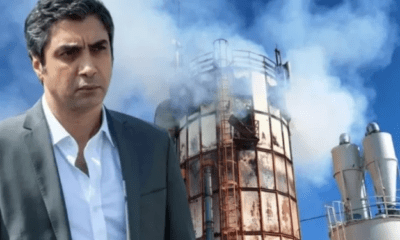 انفجار في مصنع بطل مسلسل وادي الذئاب