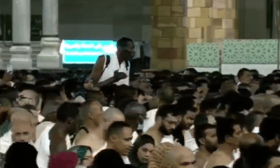 معتمر "عملاق" في الحرم المكي يثير تفاعلا كبيرا على السوشيال ميديا (فيديو)