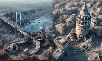 مشاهد مخيفة.. الذكاء الاصطناعي يصور زلزال إسطنبول الكبير