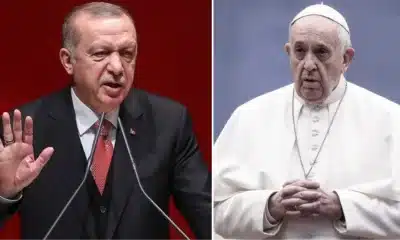 رسالة من الرئيس أردوغان إلى البابا الفاتيكان!