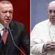 رسالة من الرئيس أردوغان إلى البابا الفاتيكان!