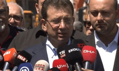أول بيان رسمي من إمام أوغلو حول المبنى المنهار في كوتشوك شكمجة
