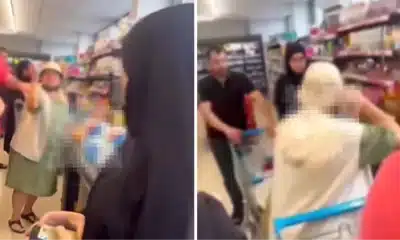 اعتداء مهين على نساء محجبات في ماركت! والسلطات التركية تتدخل