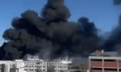 اندلاع حريق هائل في منطقة إسنيورت باسطنبول