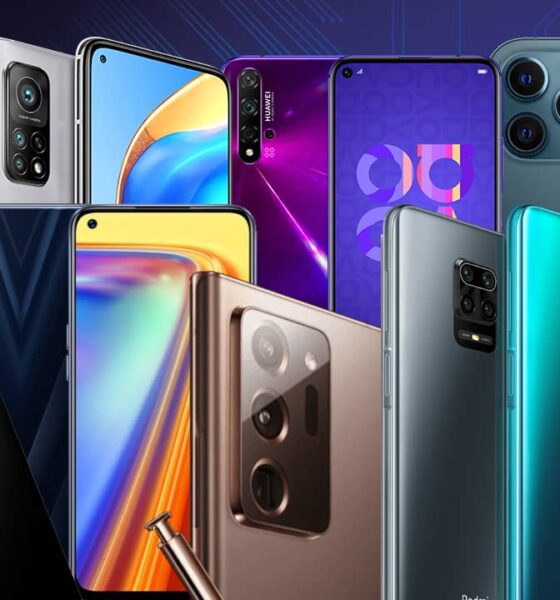 أفضل 10 هواتف ذكية مبيعًا في عام 2025