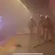 اندلاع حريق في محطة مترو شيشلي بإسطنبول