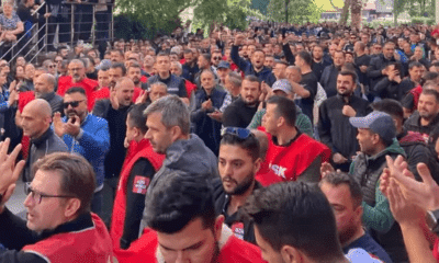 إضراب عمال أربع بلديات في إسطنبول احتجاجاً على اتفاقية نقابية