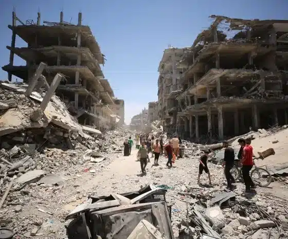 إعادة إعمار غزة