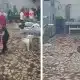 شاهد.. أغرب رد فعل لرجل في مطعم لحظة زلزال تركيا