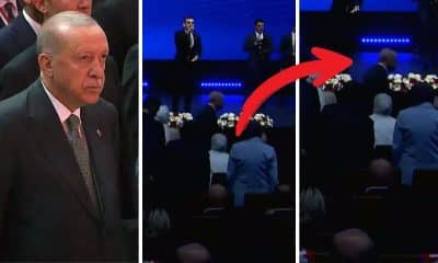 انسحاب مفاجئ لأردوغان من مؤتمر دولي.. ما الذي دار في المكالمة العاجلة؟