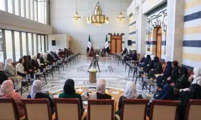 لأول مرة.. الشرع يكشف تفاصيل إنسانية عن أمه وزوجته (فيديو)