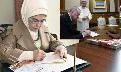أمينة أردوغان تتفوق على الرئيس أردوغان بحجم التبرعات التي قدمتها
