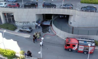 حريق في "مول أوف إسطنبول" بمنطقة باشاك شهير والسلطات تتدخل