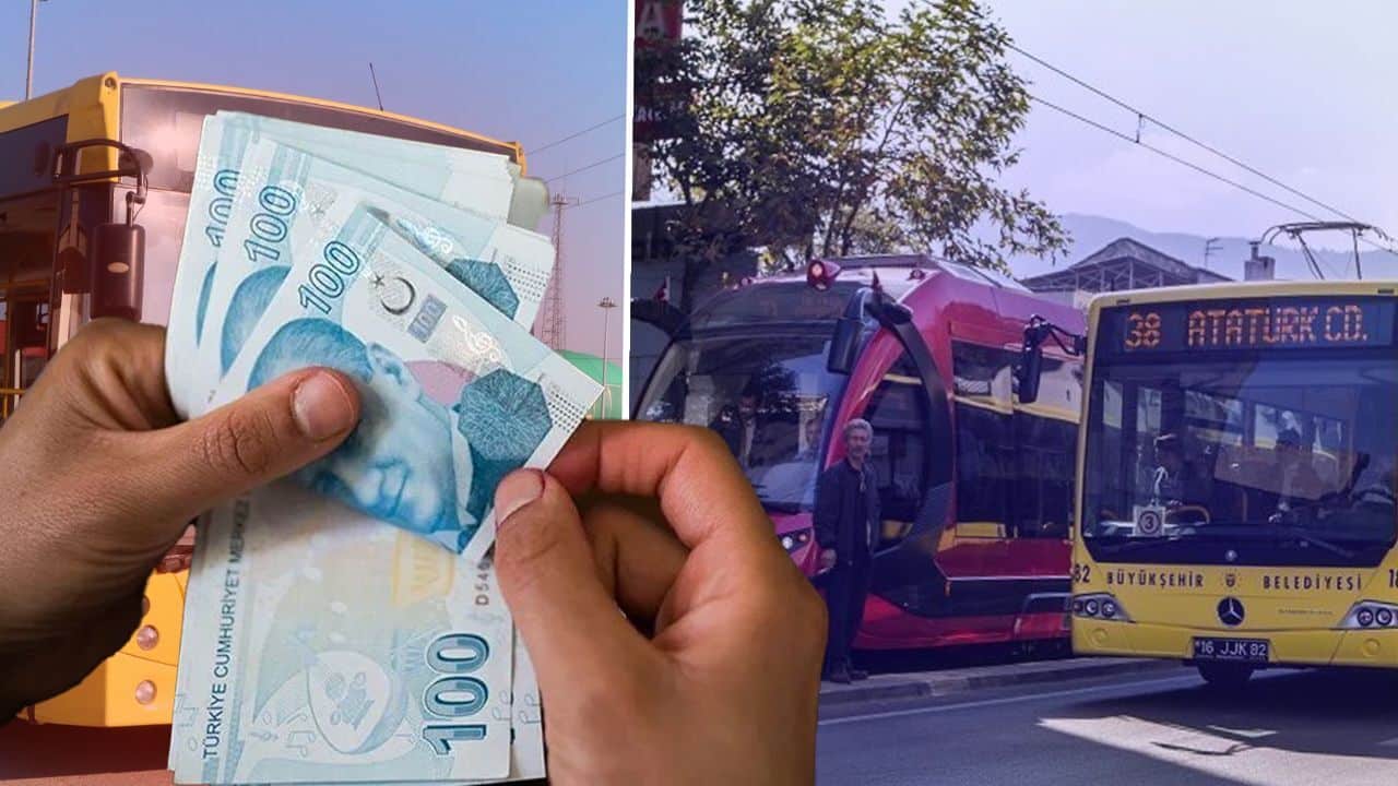 سكان ولاية بورصة يستيقظون على ارتفاع أسعار المواصلات العامة! إليكم أسعار الجديدة