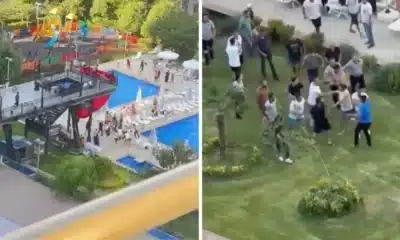 من شجار عادي إلى فوضى عارمة.. ماذا حدث بين أجنبيين في إسطنبول؟