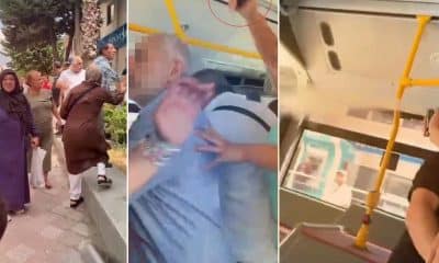 شجار في حافلة IETT بالفاتح يتحول إلى فوضى بعد استخدام رذاذ الفلفل (فيديو)