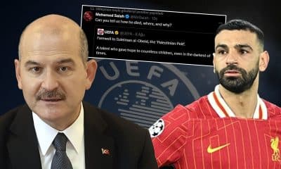 وزير الداخلية التركي السابق يدعم منشور محمد صلاح.. فما القصة!
