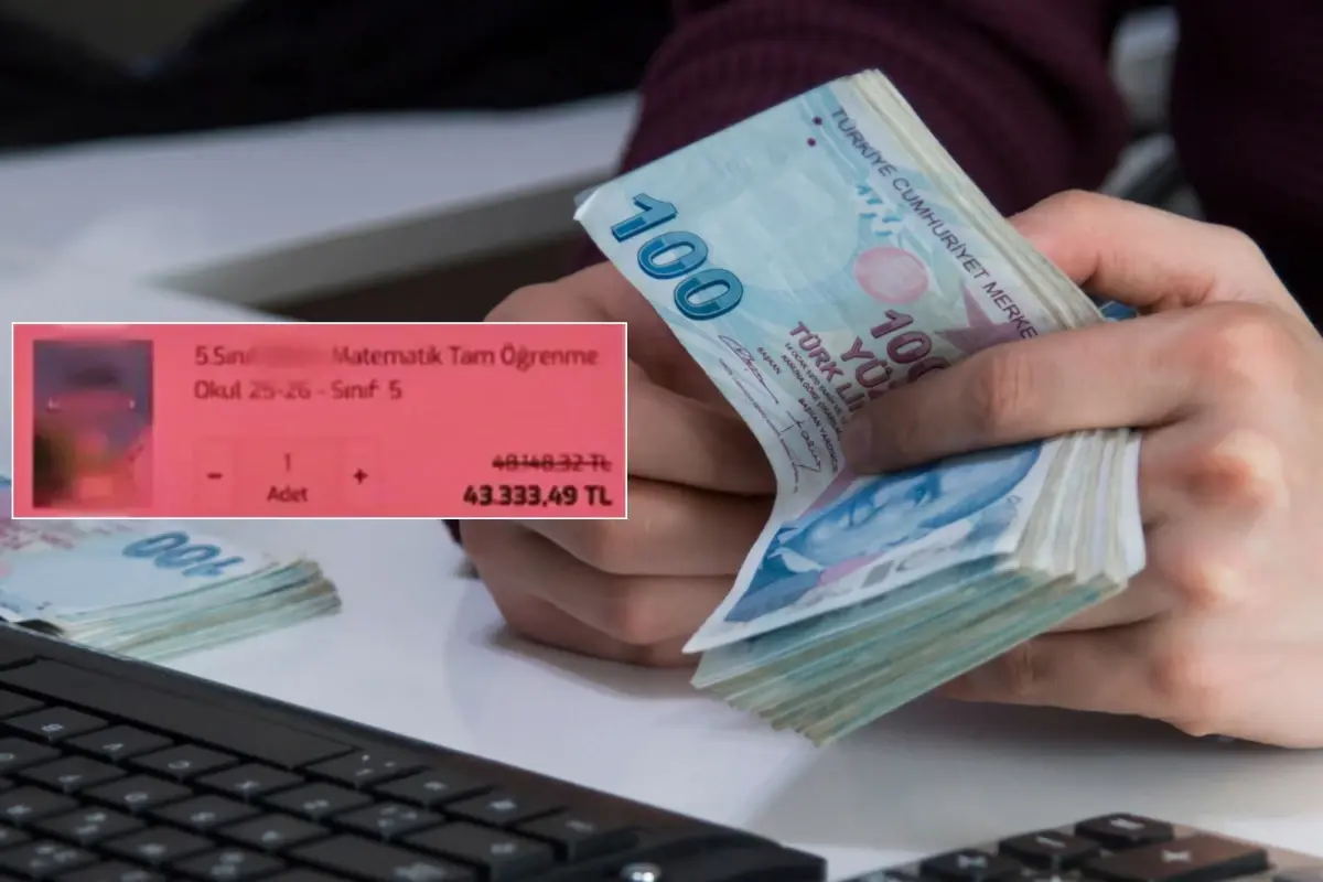 تركيا اليوم فضيحة أسعار في مدرسة خاصة بإسطنبول: كتاب رياضيات بـ 43 ألف ليرة! فضيحة أسعار في مدرسة خاصة بإسطنبول: كتاب رياضيات بـ 43 ألف ليرة!
