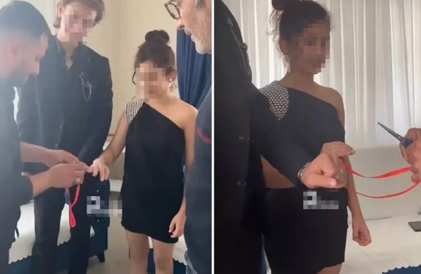 غضب واسع في تركيا بعد انتشار فيديو لحفل خطوبة طفلين.. والوزارة تحت ضغط التدخل العاجل