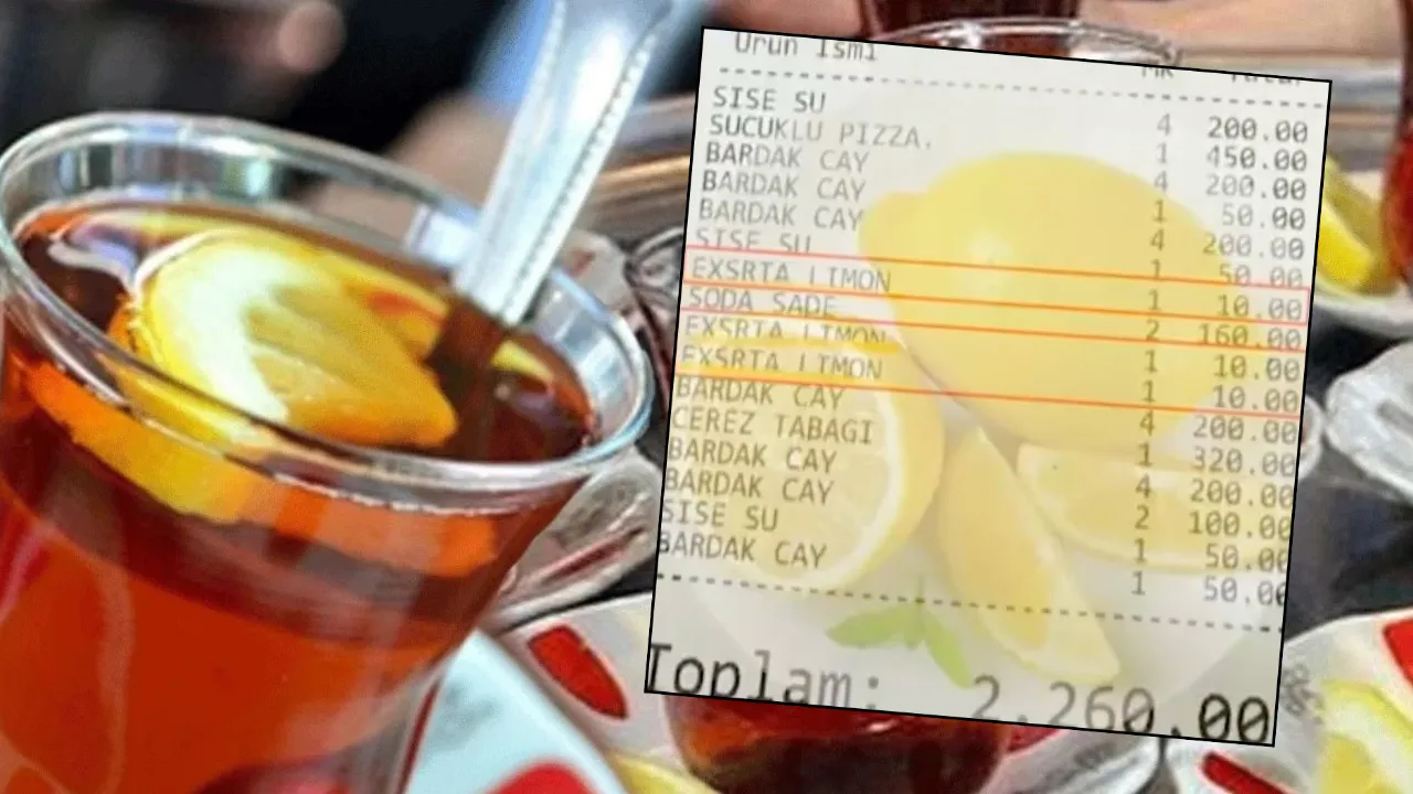 شريحة ليمون بـ10 ليرات مع الشاي تشعل غضب المواطنين في تركيا.. ووزارة التجارة تتدخل!