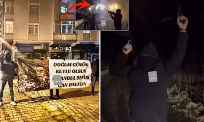 مشاهد صادمة: شوارع إسطنبول تتحول لساحة رصاص في عيد ميلاد مجرم خطير