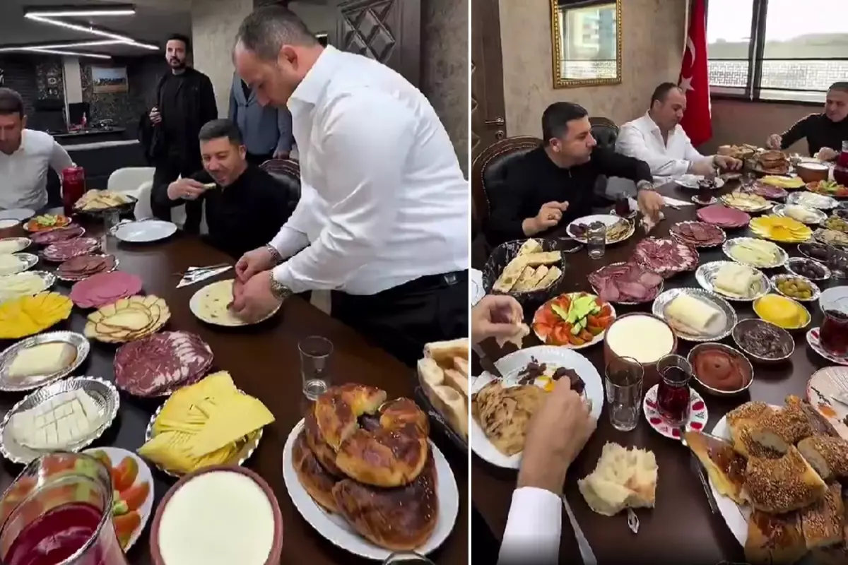 فيديو إفطار فاخر لرئيس بلدية تركية يثير غضبًا واسعًا: "الناس يأكلون الخبز الجاف!"