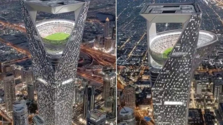 مونديال 2034.. ملعب فوق ناطحة سحاب في السعودية ما حقيقته؟