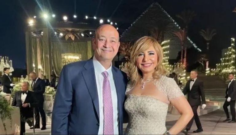 طلاق عمرو اديب ولميس الحديدي