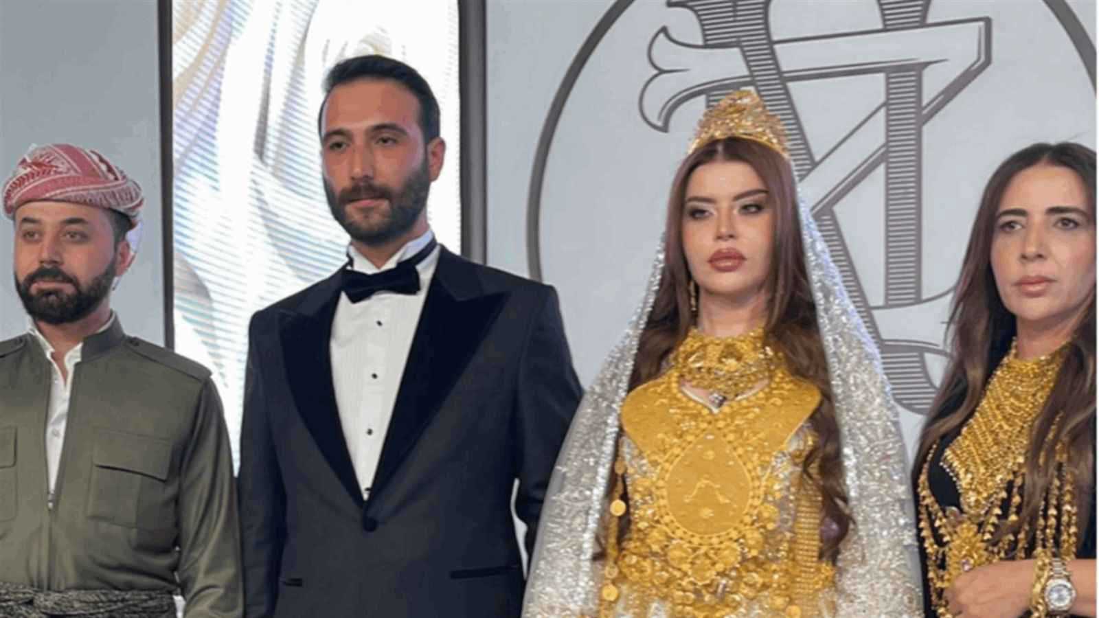 ثقل الذهب أجبرها على الجلوس.. عروس تركية تثير مواقع التواصل (فيديو)