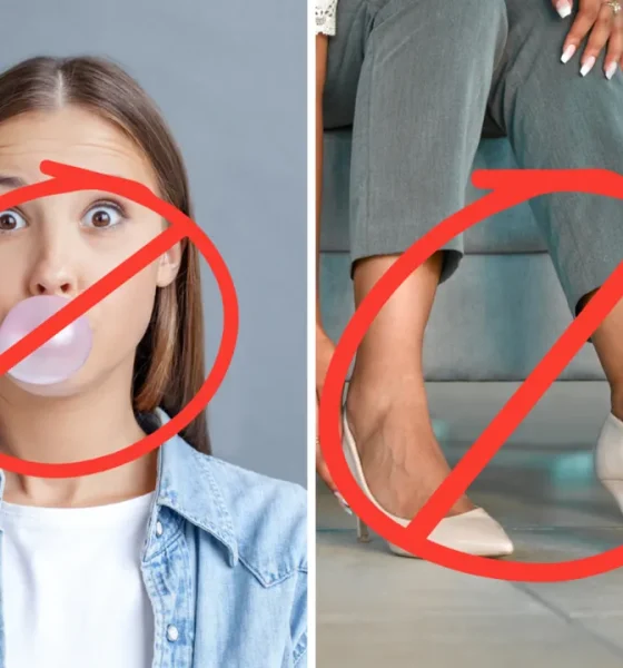 من مضغ العلكة إلى ارتداء الكعب العالي.. 15 حظرًا لن تصدق وجودها في عدة دول!